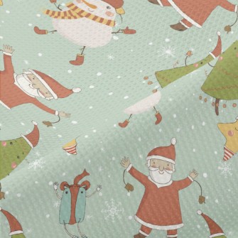 Merry Christmas Piqué