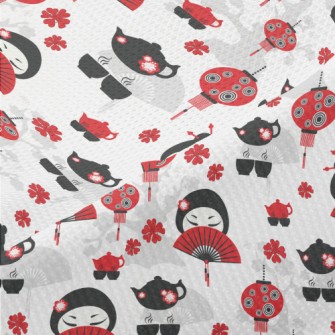 Geisha Culture Piqué