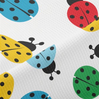 Colorful Ladybug Piqué