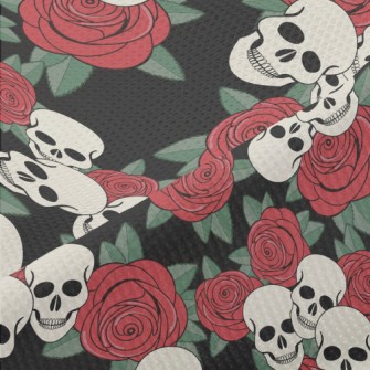Rock Rose Skull Piqué