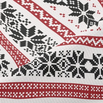 Snowflake Totem Piqué