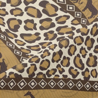 Animal Print Piqué