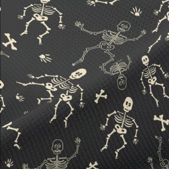 Dancing Skeleton Piqué