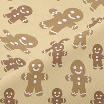 Gingerbread Man Piqué