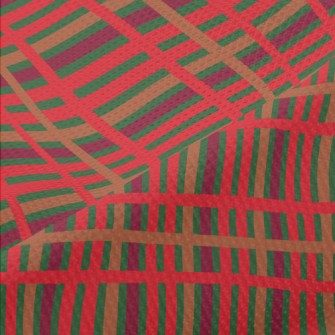 Christmas Pattern Piqué