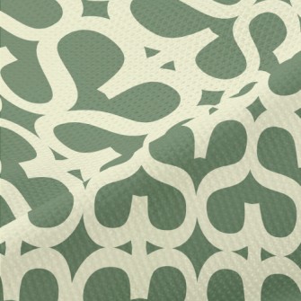 Double Hook Arrangement Piqué