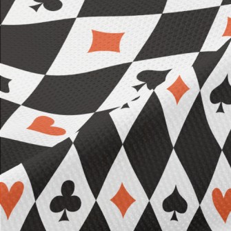 Fashion Diamond Playing Cards Piqué