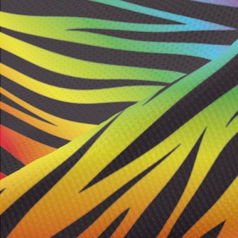 Colorful Fashion Print Piqué