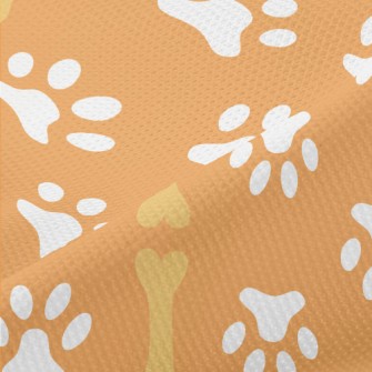 Straight Line Dog Footprint Bo Piqué