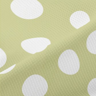 Simple White Dots Piqué