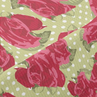 Big Rose Dot Piqué