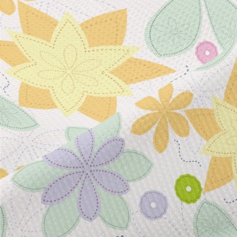 Beautiful Little Floral Piqué