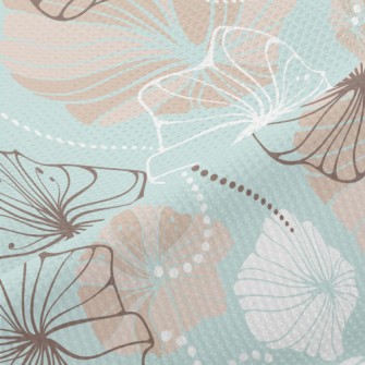 Elegant Flowers Piqué