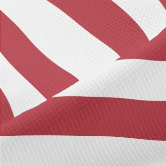 Simple Two-Color Stripes Piqué