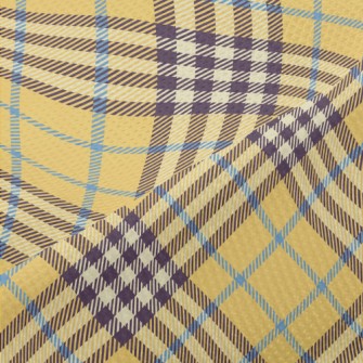 Trendy Tartan Piqué