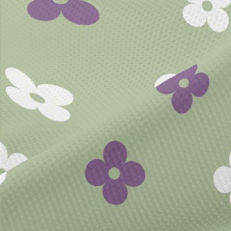 Temperament Two-Color Floret Piqué
