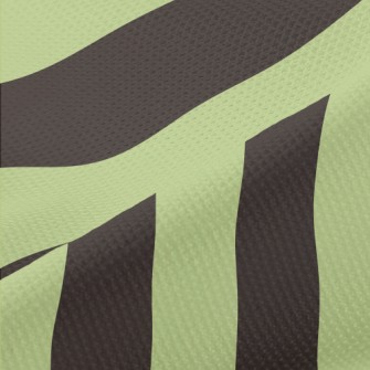 Two-Color Straight Stripe Piqué