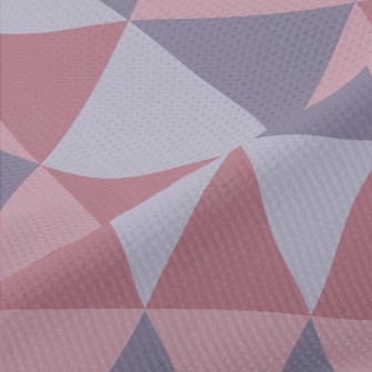 Asymmetric Color Triangle Piqué