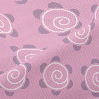 Swirl Dot Florets Piqué