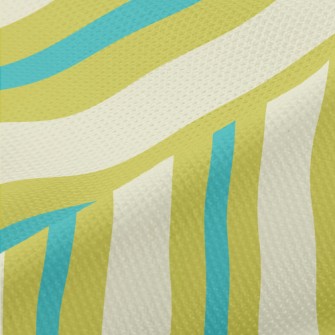 Stripes Of Different Thickness Piqué