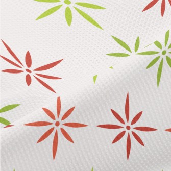 Two-Color Light Star Piqué
