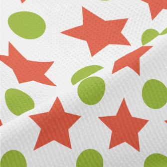 Big Star And Small Dot Piqué