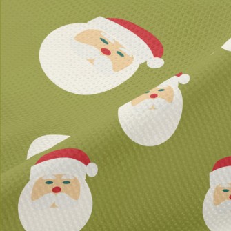Tiny Santa Head Piqué