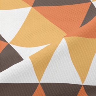 Four Color Mosaic Rhombus Piqué