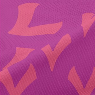 Geometric Heart Piqué