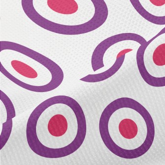 Empty Dot Circle Piqué