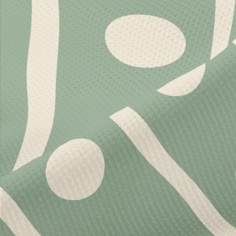 Polka Dot Twill Piqué