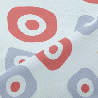 Square Wrapped Dots Piqué