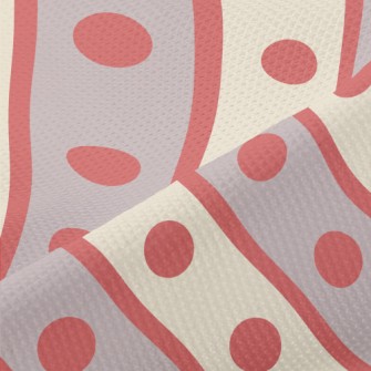 Polka Dot Twill Piqué
