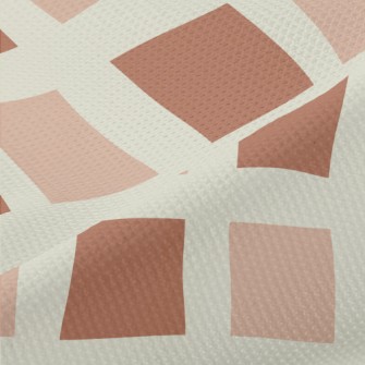 Arrange Two-Color Squares Piqué