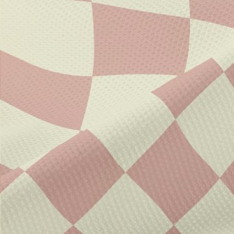 Checkerboard Rhombus Piqué