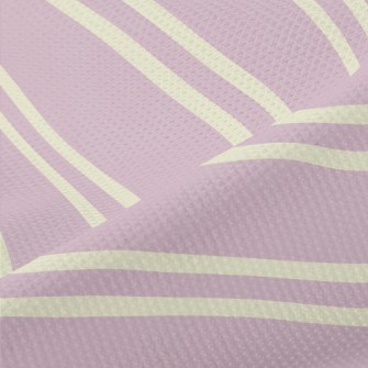 Soft Tone Stripes Piqué