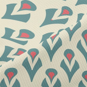 Exotic Flower Piqué