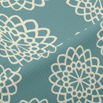 Gorgeous Coil Flowers Piqué