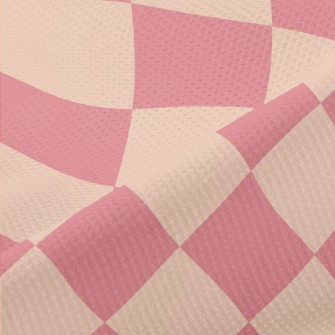 Checkerboard Rhombus Piqué