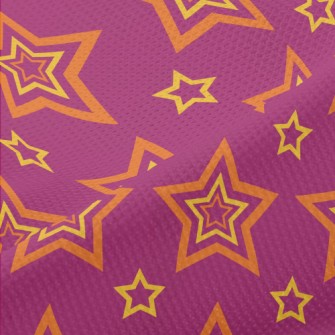 Multi-Layer Empty Star Piqué