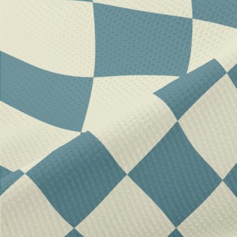 Checkerboard Rhombus Piqué