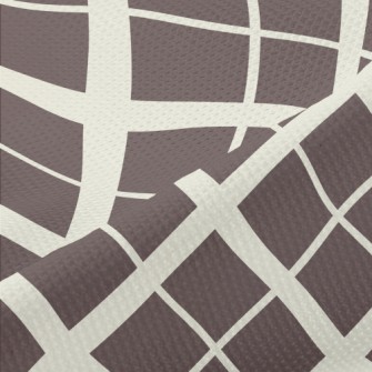 Mesh Staggered Rhombus Piqué