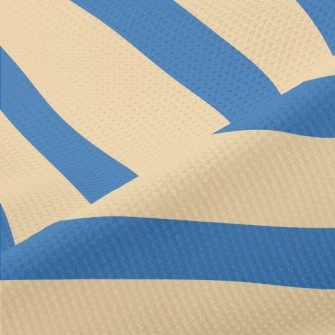 Navy Stripes Piqué