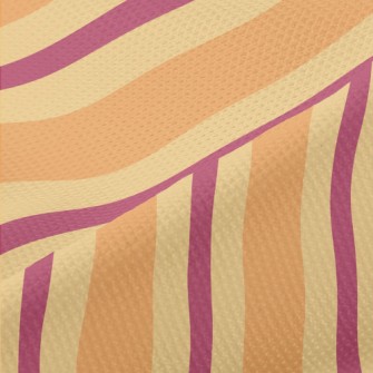 Two-Color Stripes Piqué