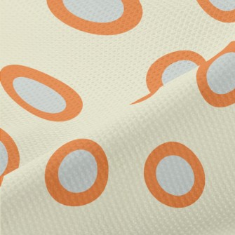 Two-Color Dots On The Outer Fr Piqué