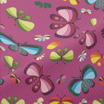 Beautiful Butterfly Family Piqué