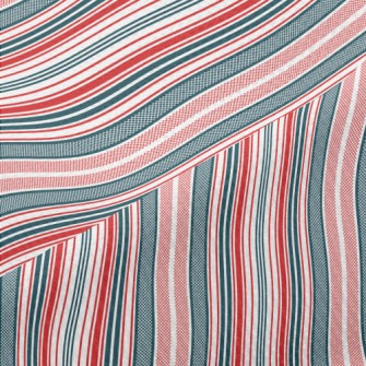 Classic Straight Stripes Piqué