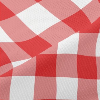 Versatile Classic Plaid Piqué