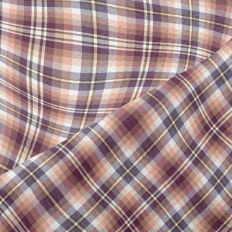 Multi-Level Plaid Piqué