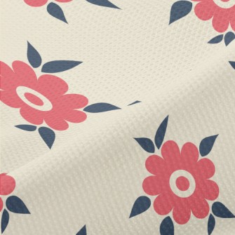 Small Beautiful Flowers Piqué